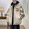 Youth Hooded Jacket: Trendy Hong Kong Style, Junior High School Baseball Design for Spring, Autumn, and Winter