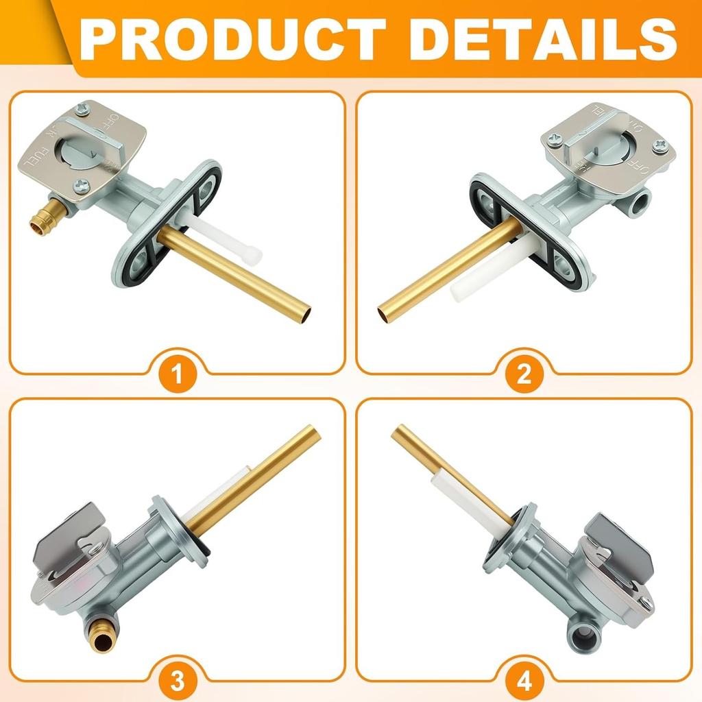 Fuel Valve Petcock for TTR-90 TTR125 TTR225 TTR230 TTR250 2000 2001 2002 2003 20