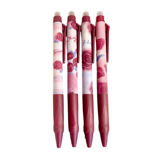Penna cancellabile Penne gel creative per cartoni animati Kawaii Scrittura liscia Studenti Cancelleria Pen School