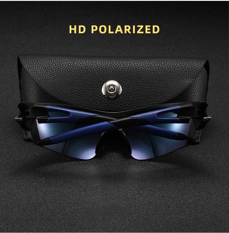 New Design Men Sunglasses Uv400 Protection Driving Fishing Eyewear Accessory Square Mirror Sun Glasses Unisex
