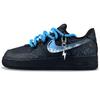 Air Force 1 Sternenhimmel Herbst Leder Abriebfest Abriebfest Niedrig geschnitten Skateboard Schuhe Unisex CW2288-001(Team1283-)