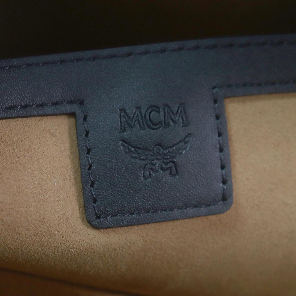 Pristine MCM Backpack  Daypack Stark Backpack in Visetos Medium canvas  Used