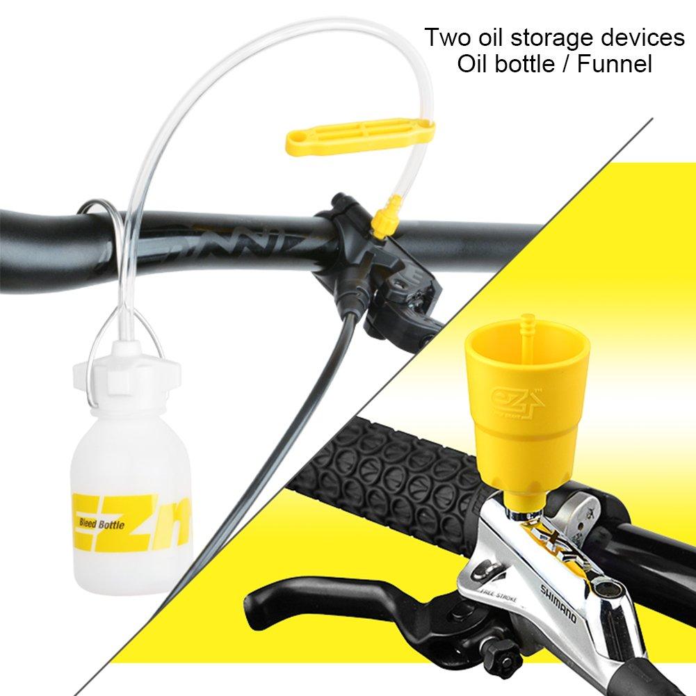Mineral Oil Hydraulic Disc Brake Bleeding Kit, Bicycle Oil Tool