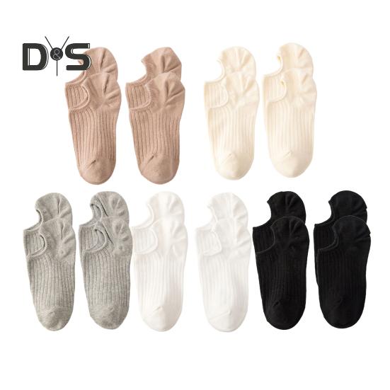 

10 пар тонких летних носков, невидимые носки с низкой посадкой, 5 цветов, противоскользящие, силиконовые, однотонные, высокая эластичность, без запаха, повседневные, для офиса и улицы разноцветный