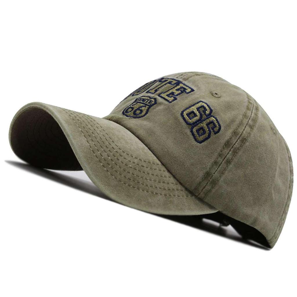 Buzz Selection CAP850 Vintage Brim for Men and Women (Khaki), Cap, Cool, Outdoor, Casual,