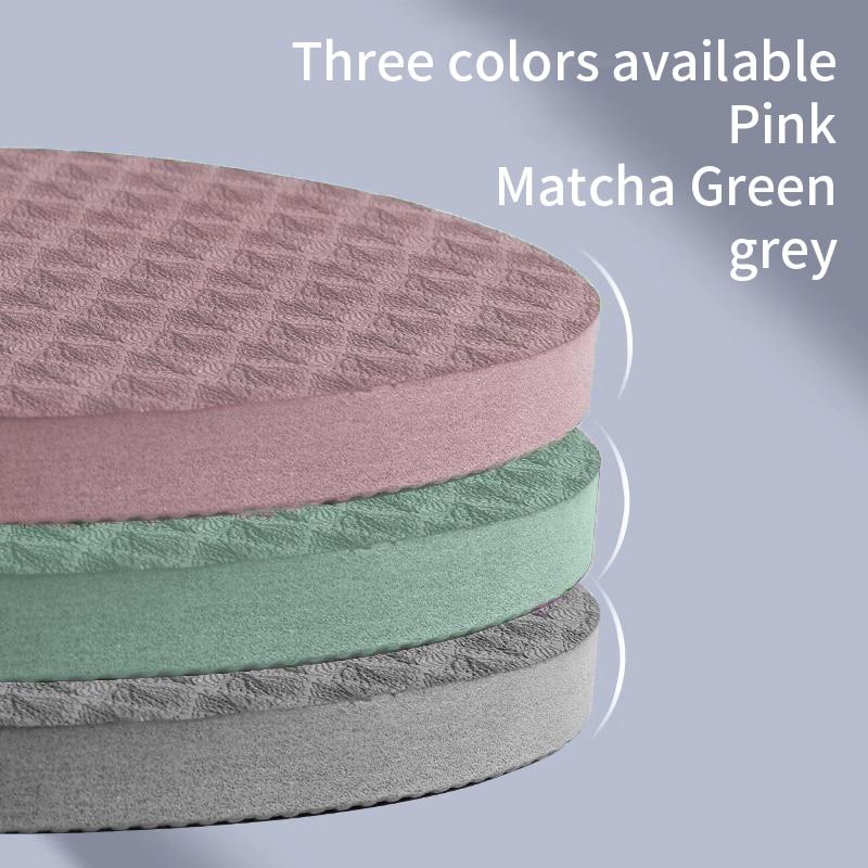 2 Stück Yoga-Knieschoner, Yoga-Kniekissen, dicke Übungspolster für Knie, Ellbogen, Handgelenke, Hände, Kopf, Schaumstoff, Pilates-Kniepolster