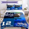 Seattle Seahawks Customize Your Name Bedding Set Breathable Duvet Cover With Pillowcases Decorative Bed Linen For Bedroom Home Decoration Birthday Gif