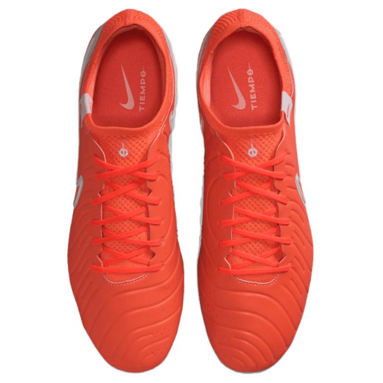 Nike Tiempo Legend 10 Comfortable Sports Soccer Shoes Unisex sneaker Orange HF4373-800