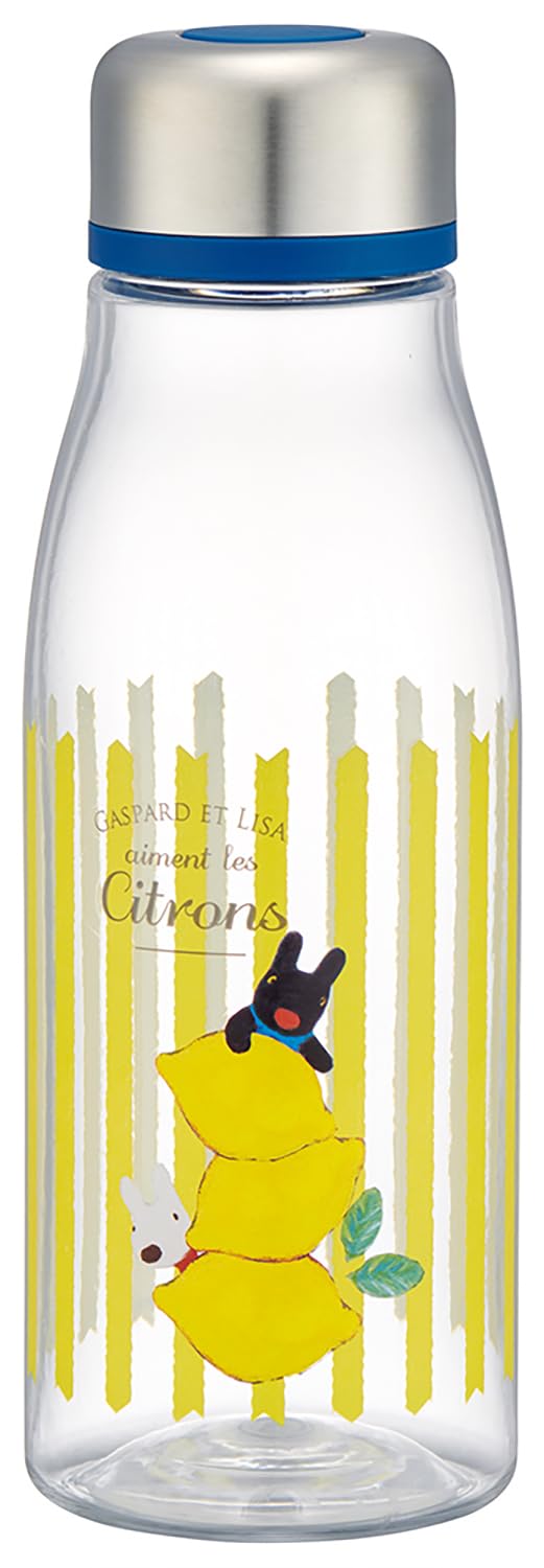 

Skater Direct Drinking Water Bottle 500ml with Tea Gaspard and Lisa Lemon PTY5 Strainer, Print,