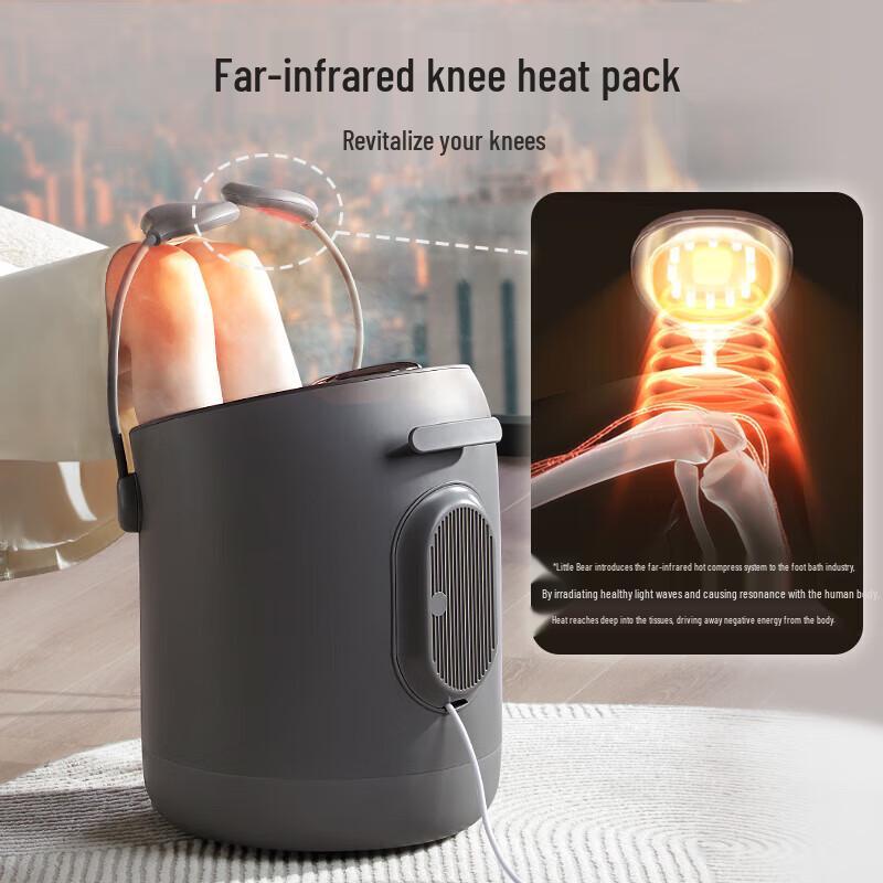 Bear Fully Automatic Heating Foot & Knee Spa Massager