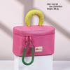 High-Capacity Cute Contrast Color Waterproof Cosmetic Bag for Women