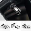 4pcs Car Tire Air Stem Dust Covers Wheel Tyre Valve Caps Accessories For Lexus F SPORT CT200H IS300H IS250 RX350 NX200 NX IS 250