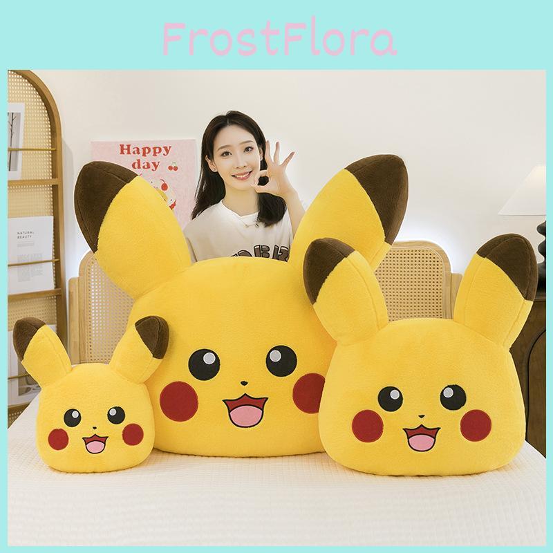 Pokmon Pikachu Plush Toy With Dual Faces Pp Cotton Filling Soft Stuffed Animal For Kids
