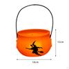 Halloween Pumpkin Buckets Candy Bucket Holder Trick or Treating Basket for Photo Prop