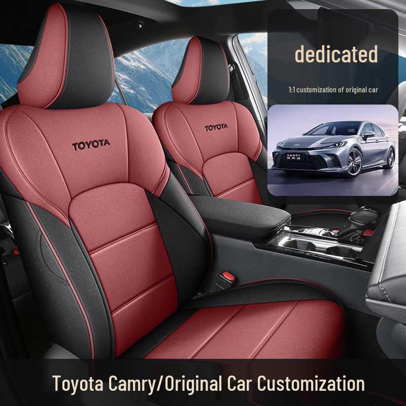 9th Gen All-Season Fabric Car Seat Covers for 2024 Toyota Camry, Full Coverage