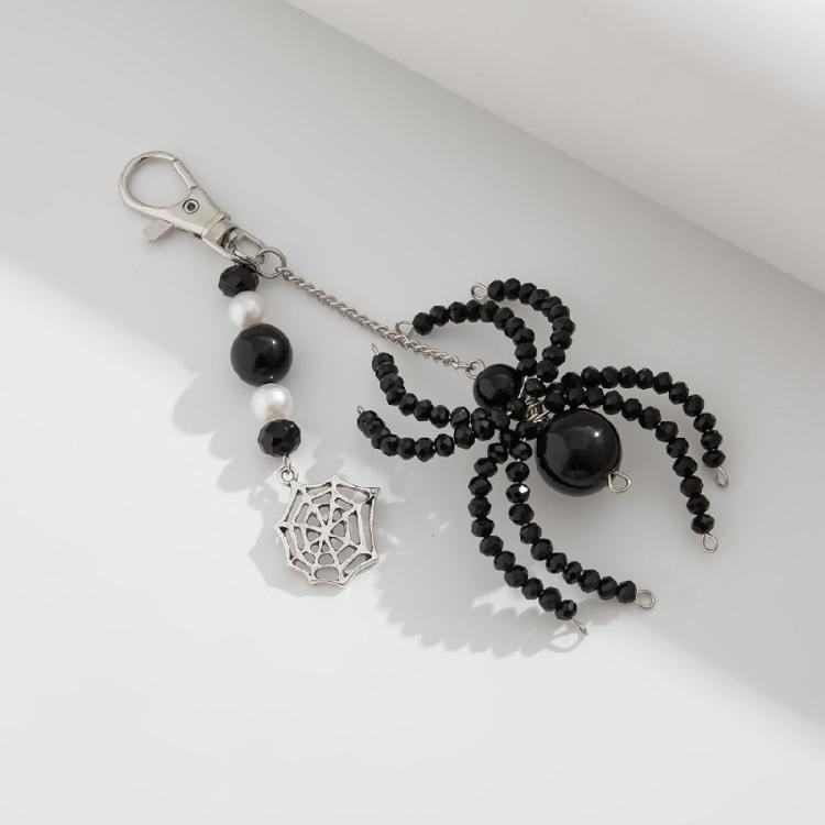 Halloween Spiders Key Jewelry Spiders Bag Charm Spiders Bag Pendant Party Keychain Key Pendant for Keys or Backpacks