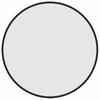 Vidaxl Wall Mirror, Black, Ø 40 Cm, Round