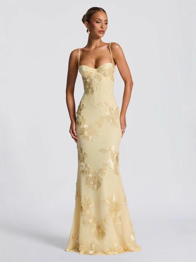 Summer Pearl Bow Backless A-line Dress