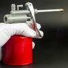 250ml Oil Can Spout Thumb Pump Oiler Oil Can Pot Lubrication Oil High Pressure Pump Oiler Grease for Application Car Repair Tool