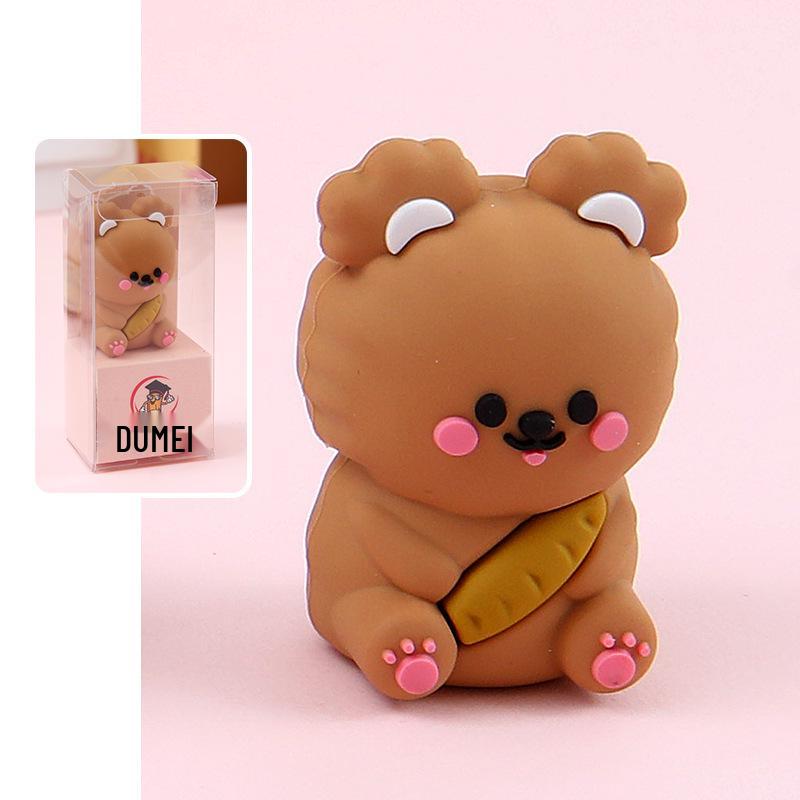 Creative Rabbit-Shaped Cartoon Pencil Sharpener for Elementary Students