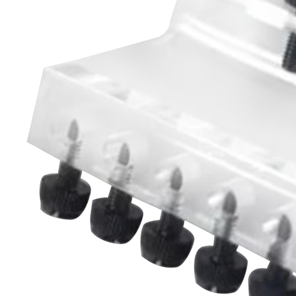 Burette Rack Aquarium Pipe Hanger Acrylic Reusable Clear Practical Titration Pump Bracket Fish Tank
