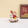 Resin 2026 Horse Year Figurines Year of The Horse Mascot Rocking Horse Ornament Blessing Chinese Style Horse Statue