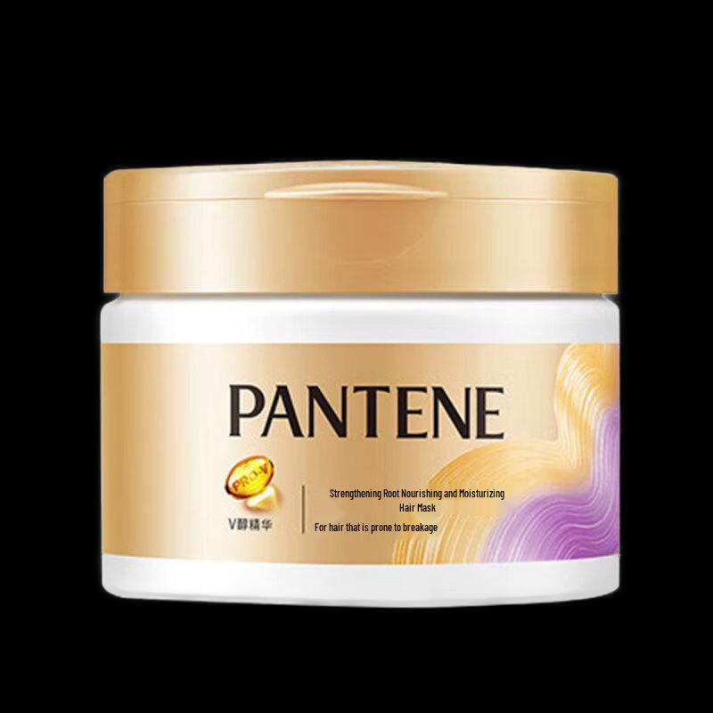 Pantene Strong Root Nourishing Hair Mask & Shampoo Refill Set