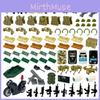 Military Building Block Upgrade Set With Plastic Accessories For Diy Collectors