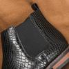 Stivaletti Chelsea da Uomo Nuovi Stivaletti alla Caviglia in Pelle con Zip Stile Stivaletti da Uomo