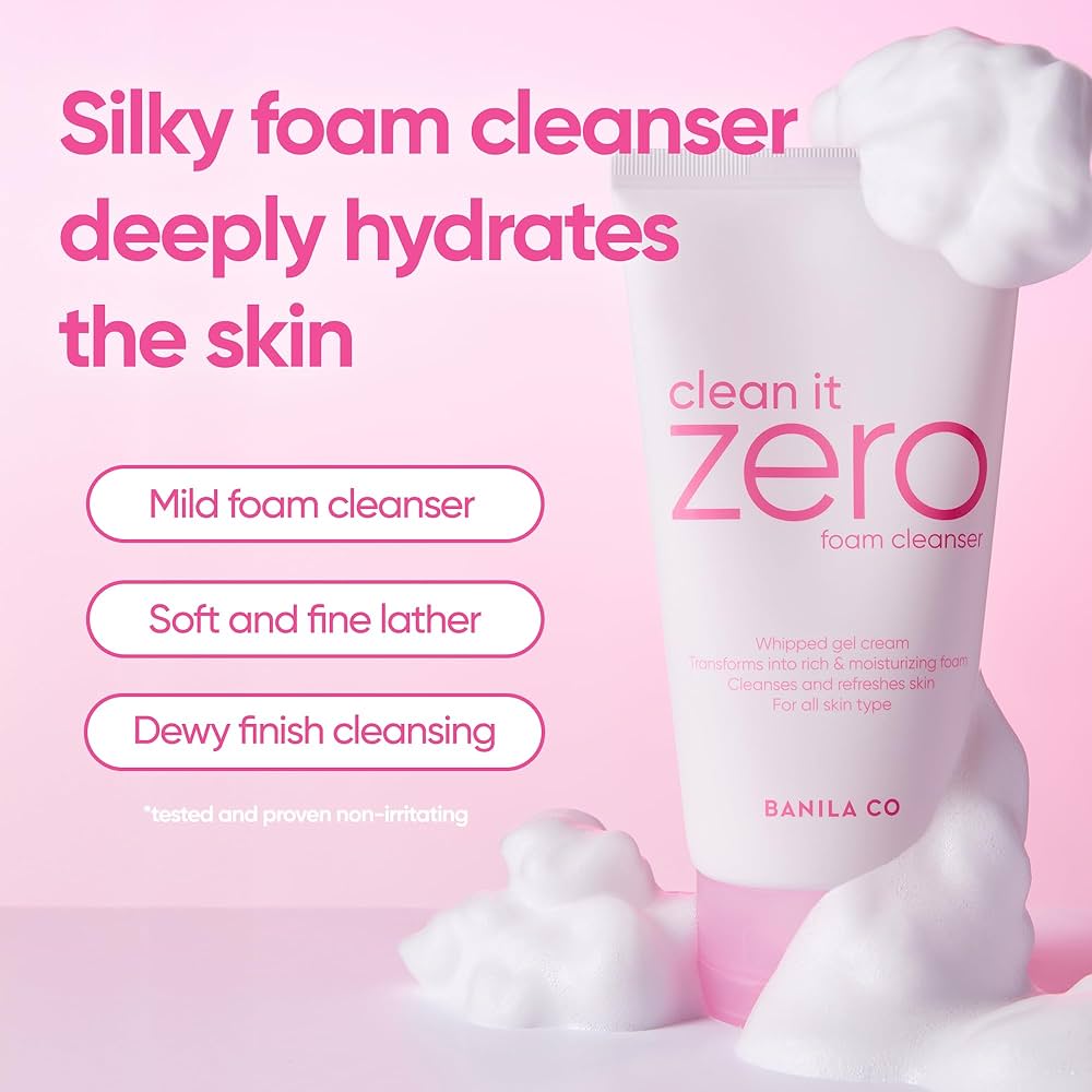 BANILA CO Clean It Zero Foam Cleanser 150ml ORIGINAL STORE