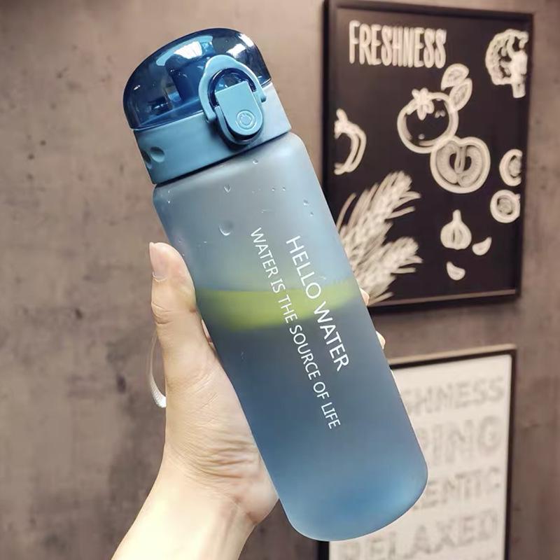 

Спортивная бутылка для воды большой вместимости для активного отдыха с откидной крышкой Durable PC Material, High Temperature Resistance