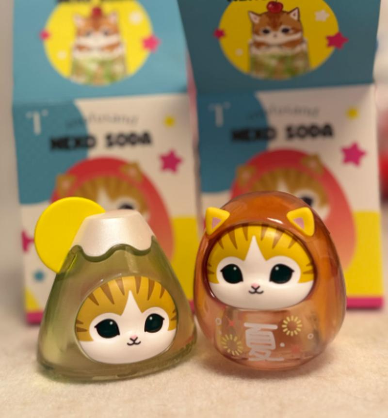 Mofusanda Summer Transparent Damo Blessing Unbreakable Weng Box Egg Blind Box Trendy Toy Home Festival Gift Selection Surprise