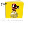 Children Car ABC Book for Future Race Driver Smooth Thick Paper Clear Cartoon Early Childhood Educational Print Car-themed Education Drag Racer