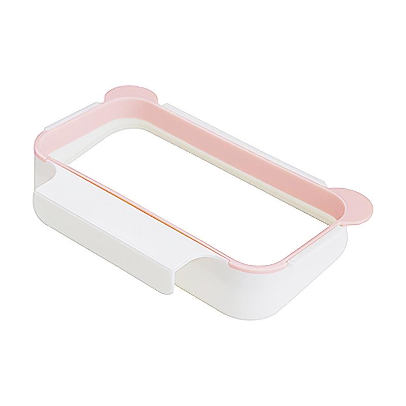 1 bolsa de basura para colgar en la puerta del armario de cocina, soporte portátil para bolsas de basura, accesorios de cocina