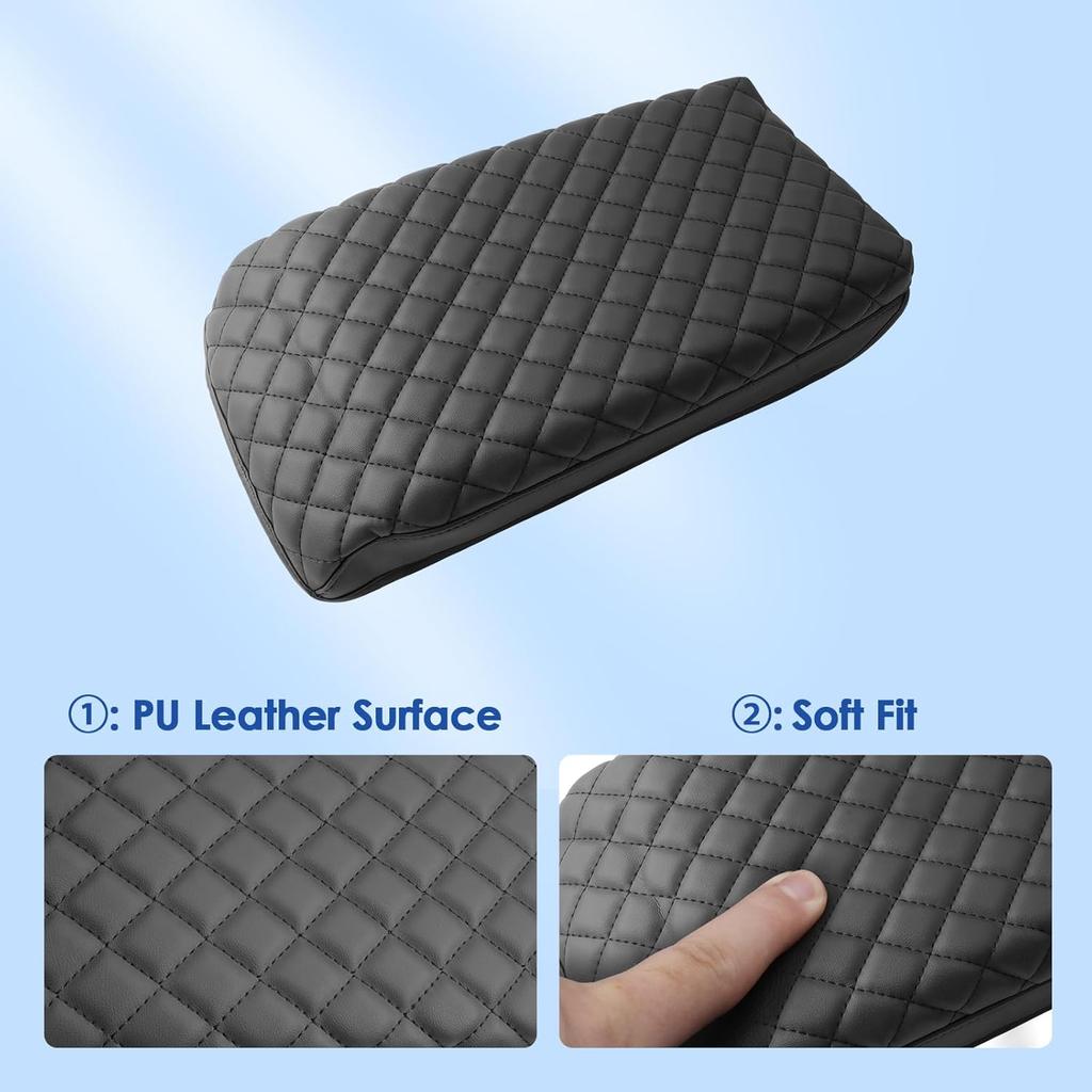 2024 2025 2026 Kryt středové konzole Sorento pro Kia Sorento (LX/S/EX/SX/SX Prestige/X-Pro SX Prestige),Vodotěsný a pohodlný kožený potah loketní opěrky