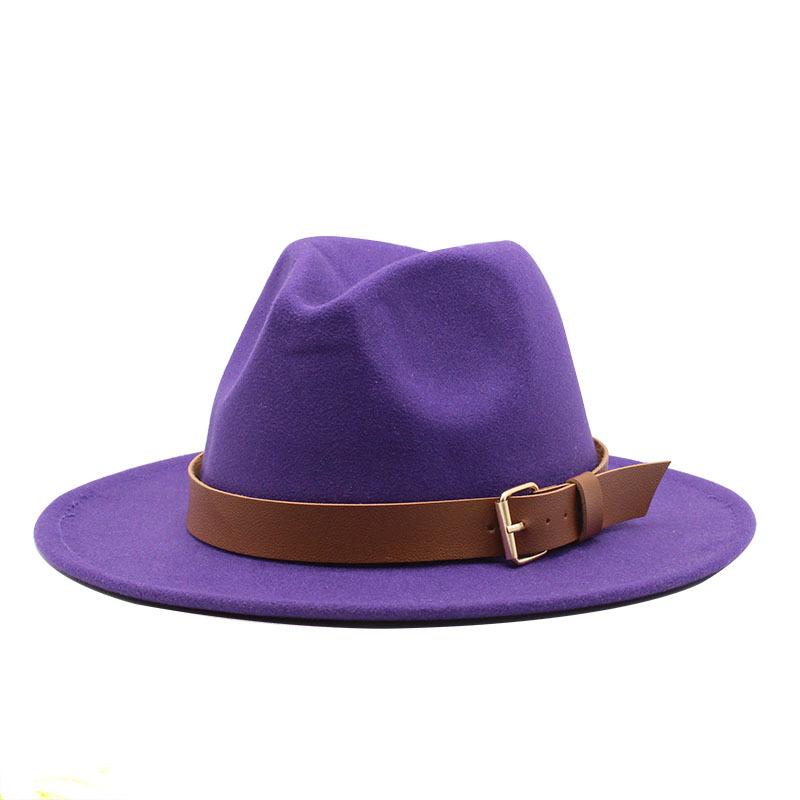 Black Woolen Top Hat Jazz Hat