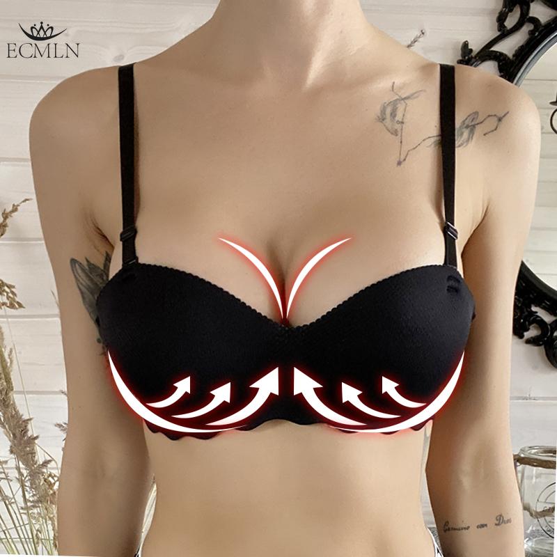 Push Up Bra for Women No Wire Seamless Underwear Bras Bralette Simple Solid Color Bras Ladies Brassiere Underwear Bras