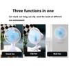 20W Mini Desktop Fan High-Speed Air Desk and Clip On Fan 180 Degree Adjustable With Fan Head Clamp For Dormitory Office