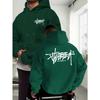 Top Loose Simple Sweatshirt Fashion Print Hoodies Sweatshirts Men’s