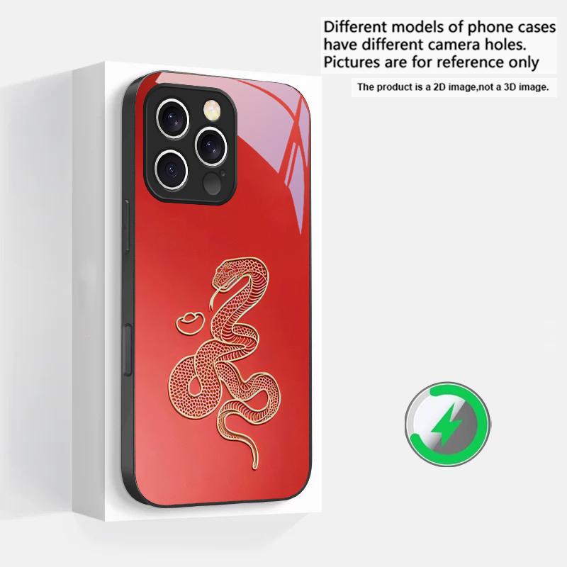 

Xuanjin Secret Pattern Suitable For iPhone 16E 17 Pro Max 15 Pro 14 13 Plus 12 mini 11 16 Air 17Pro magnetism Glass Phone Case iPhone 15 Pro Max