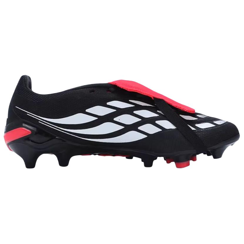 adidas Predator League Fold Over Tongue AG Core Black Cloud White Lucid Red Unisex Sneakers JR7900