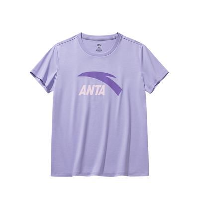 Short Sleeve Knitted T-Shirt Summer 2026 Women Tops Fresh-Purple 962628104-2
