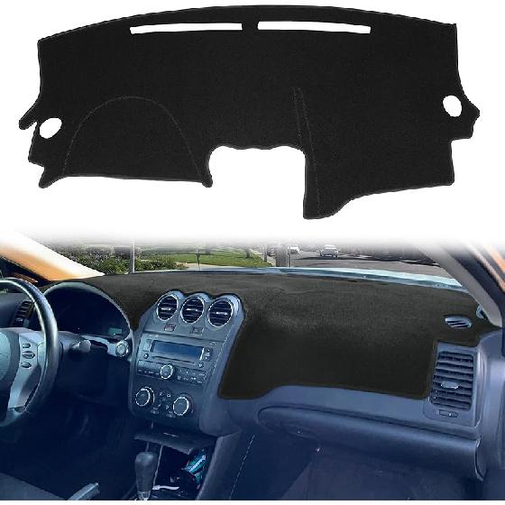 Dash Cover  Fit For Nissan Altima 2005 2006 Dashboard Cover Mat Pad (05-06 Black)