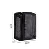 Casual Nylon Storage Pouch Hand-held With Zipper Cosmetic Bag Multipurpose Mesh Toiletry Wash Bags Travel