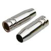 10pcs 15AK MB15 MIG MAG Welding Torch Conical Gas Nozzle Cup, Brass Nickel Plated, For MB-15AK Torch, 12mm 18mm Diameter