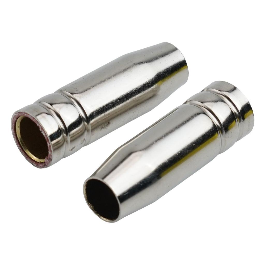 10pcs 15AK MB15 MIG MAG Welding Torch Conical Gas Nozzle Cup, Brass Nickel Plated, For MB-15AK Torch, 12mm 18mm Diameter