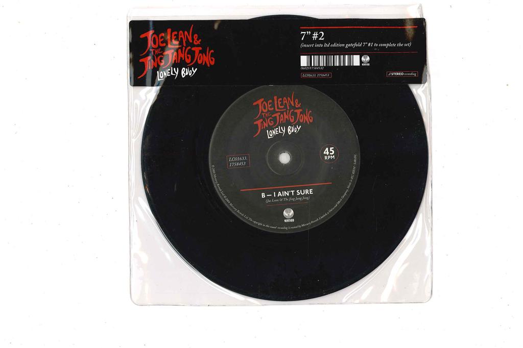 7inch Record JOE LEAN & THE JING JANG JONG - Lonely Buoy 602517584532 MERCURY 2008 UK Rock Used