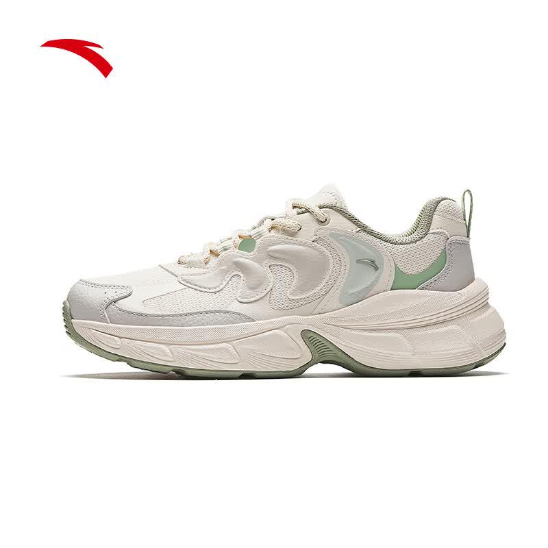 Anta Women s Retro Platform Casual Shoes US 8