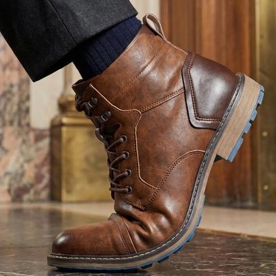 Boots Men Casual 2026 Fashion Brand Comfortable Ankle Boots