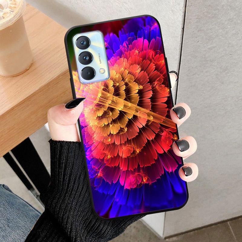 For Realme GT Master Edition Case 6.43Inch Cool Painted Case For OPPO Realme GT Master Edition Cover Silicone Back Bumper
